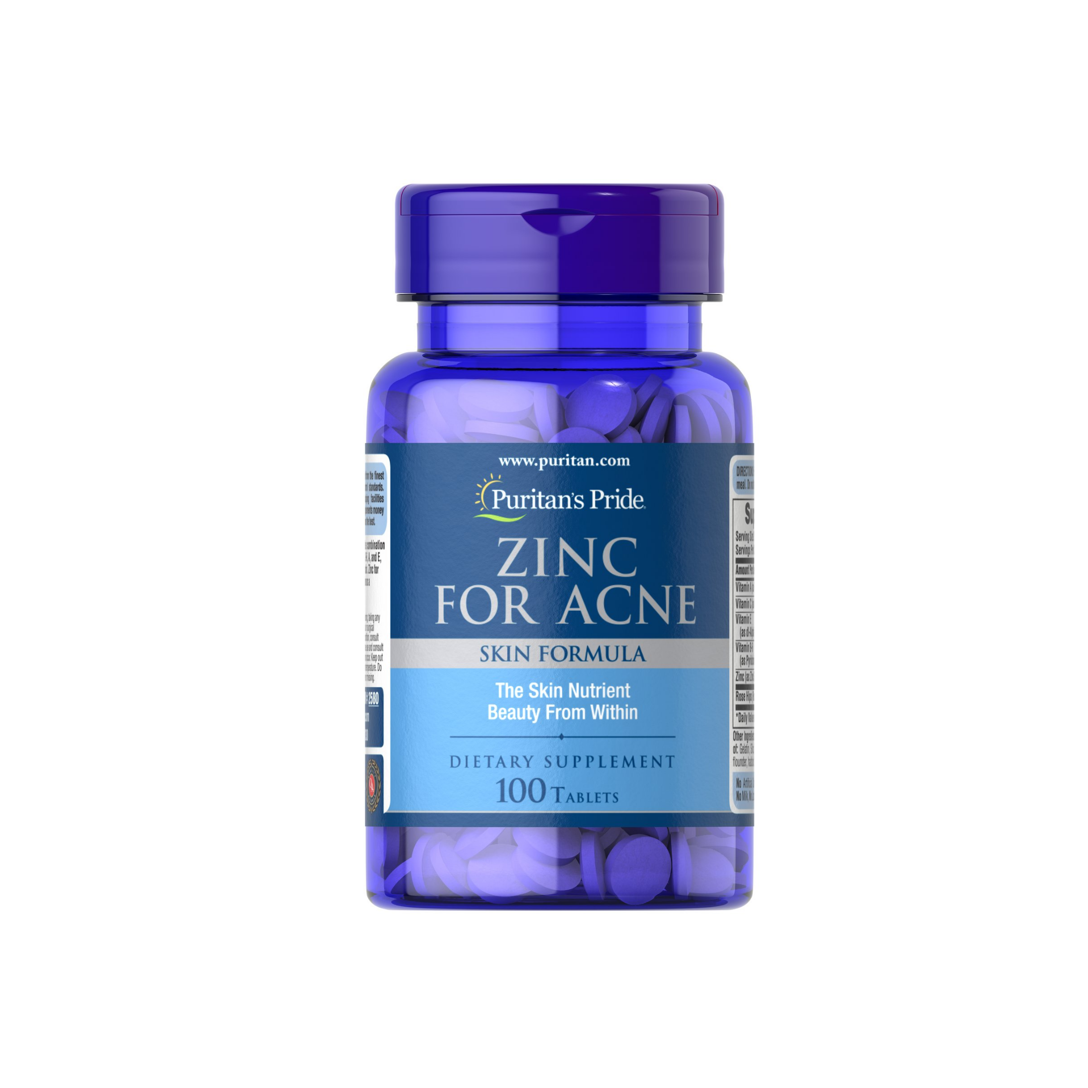 Puritan’s Pride Zinc For Acne
