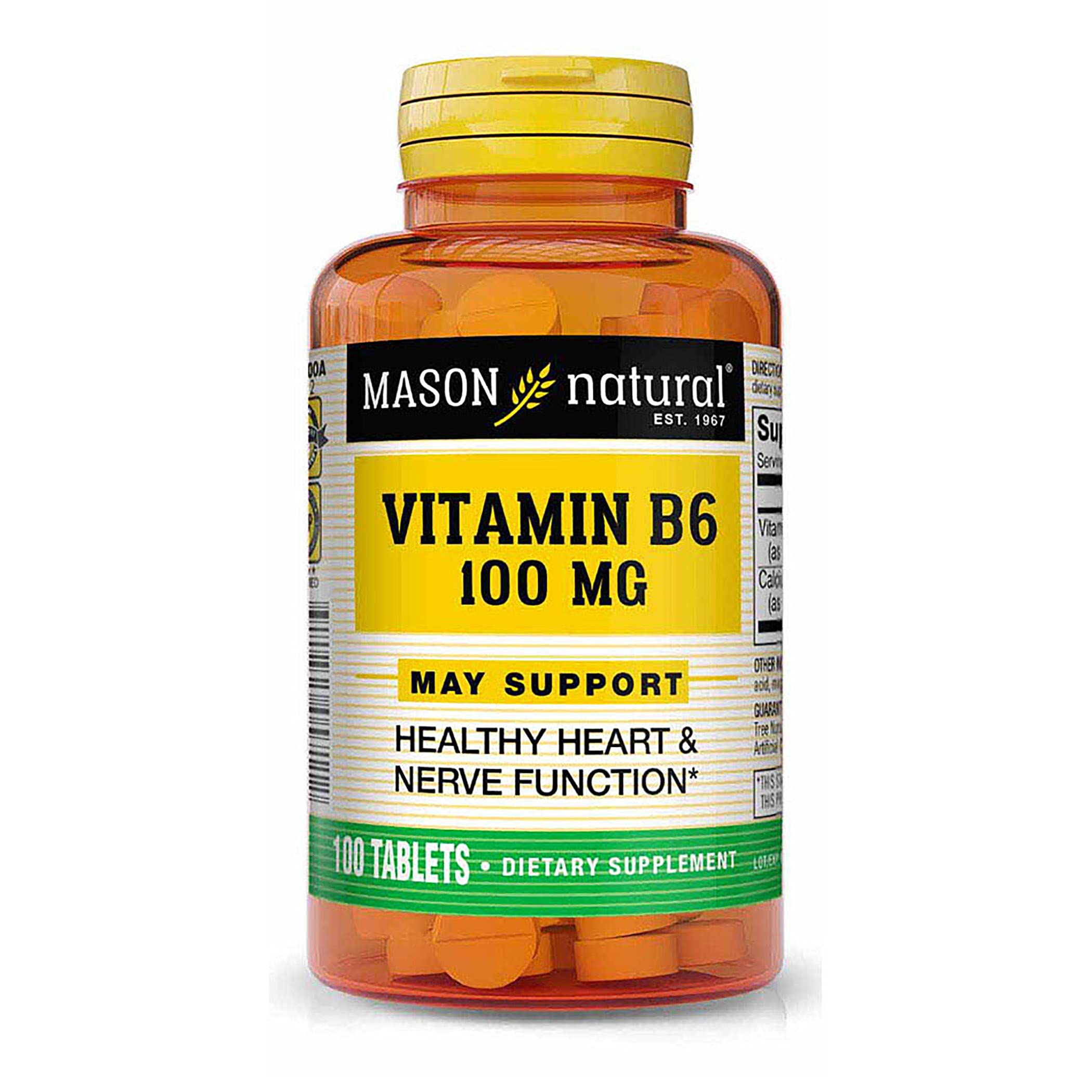 Mason Natural Vitamin B6 100mg
