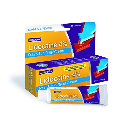 Natureplex Lidocaine 4% Pain&Itch Relief Cream