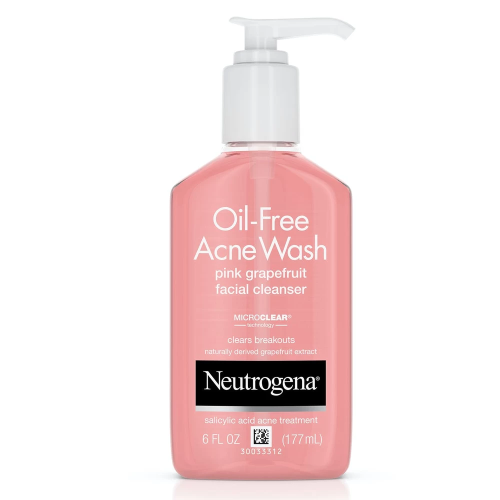Neutrogena Oil-Free Acne Wash Pink Grapefruit Facial Cleanser