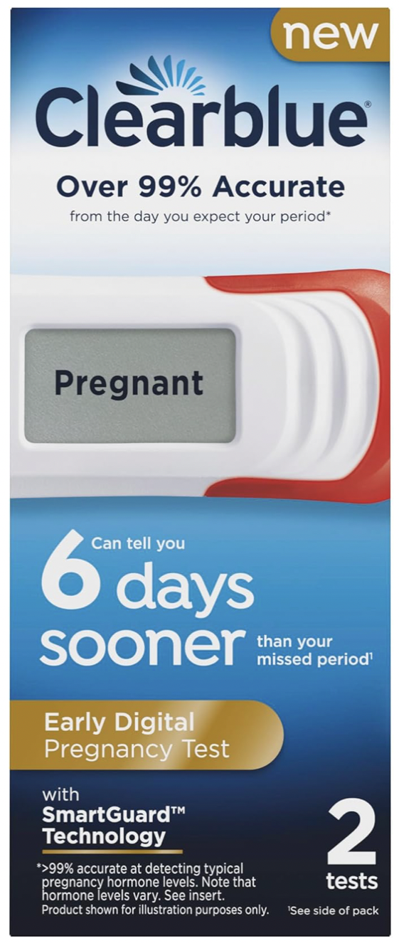 Clearblue Digital Pregnancy Test with Smart Countdown