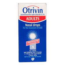 Otrivin Nasal Drops 1% Adult