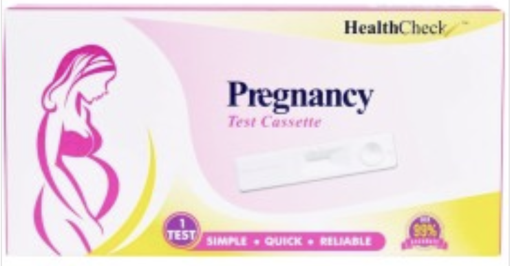 HealthCheck Pregnancy Test Cassette