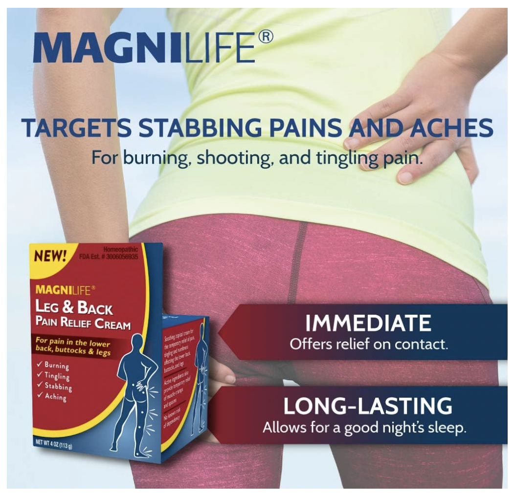 Magnilife Leg & Back Pain Relief Cream - Image 3