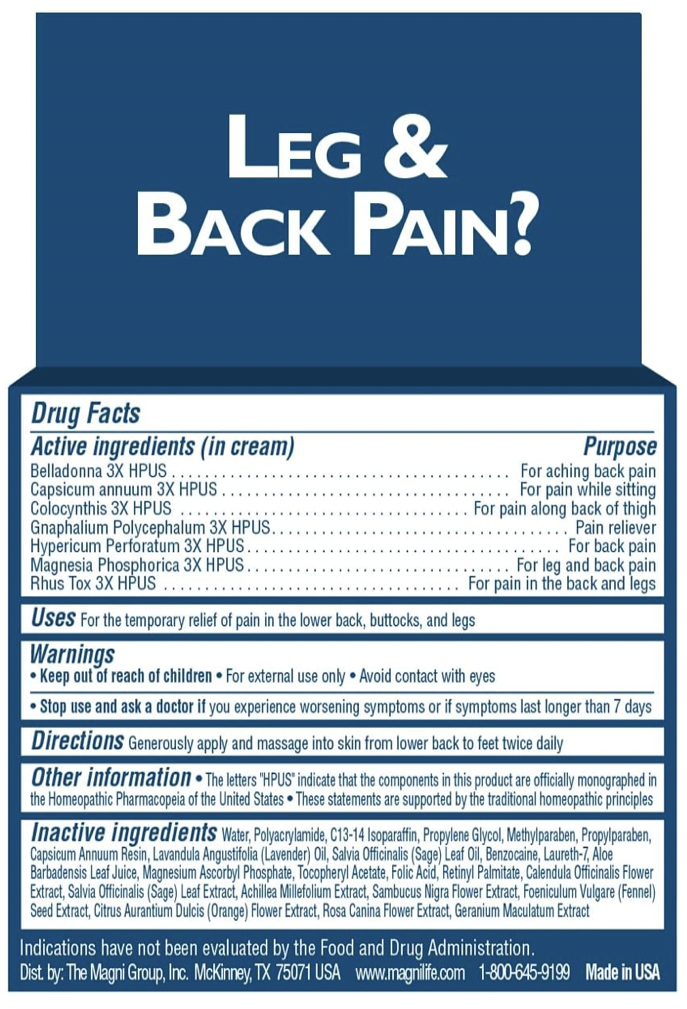 Magnilife Leg & Back Pain Relief Cream - Image 4