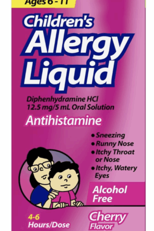 GoodSense Children's Allergy Relief Diphenhydramine HCl *Cherry Flavor*