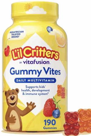 L'il Critters Gummy Vites Daily Kids Multivitamins for Ages 2+ Toddlers & Kids