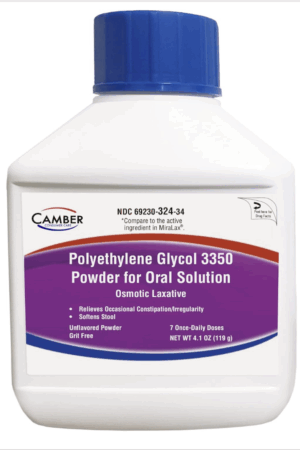 Camber Polyethylene Glycol 3350 Powder for Oral Solution