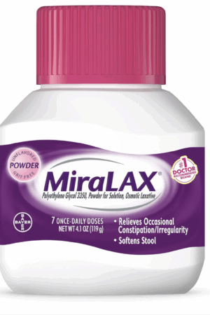 Miralax Polyethylene Glycol 3350 Powder for Oral Solution