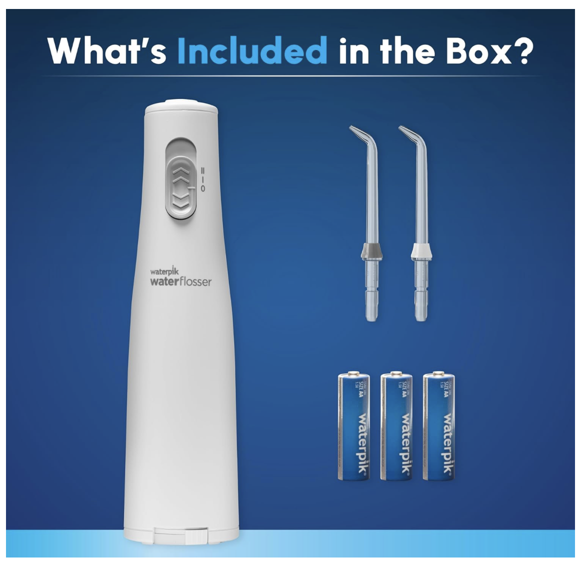 Waterpik Cordless Express Portable Water Flosser (White) - Image 3