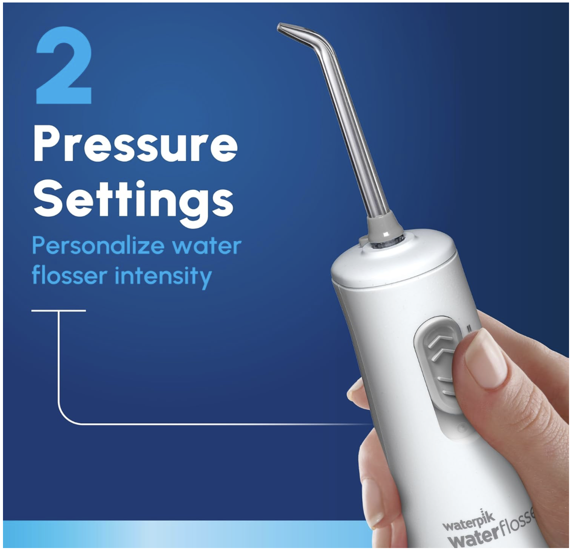 Waterpik Cordless Express Portable Water Flosser (White) - Image 5
